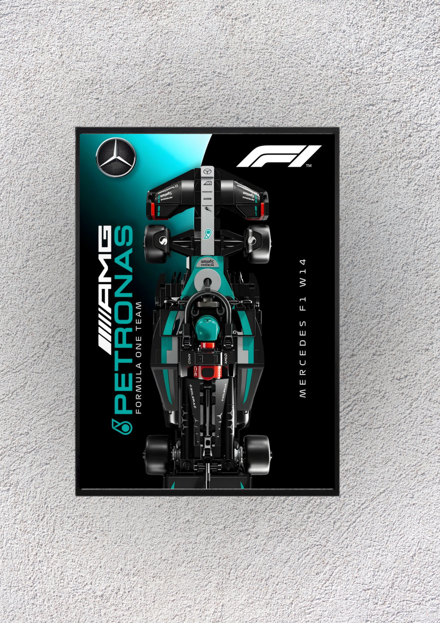 Formula 1 Mercedes Wall Vision - Magnora