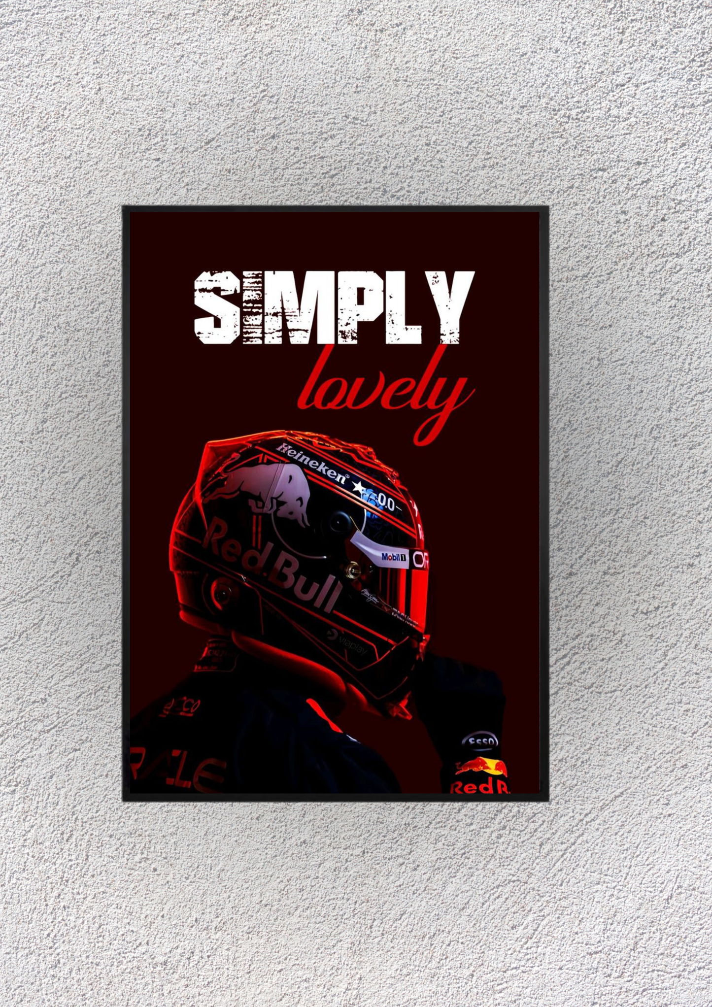 Lewis Hamilton Simply Lovely Wall Vision - Magnora
