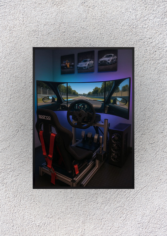 Full Cockpit Experience Wall Vision - Magnora