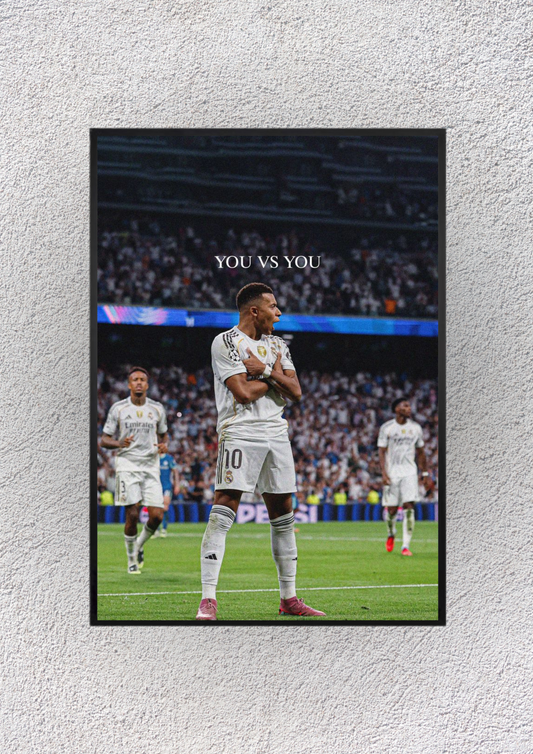 Kylian Mbappé YOU VS YOU Wall Vision - Magnora