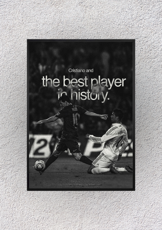 Lionel Messi The best Player In the world Wall Vision - Magnora