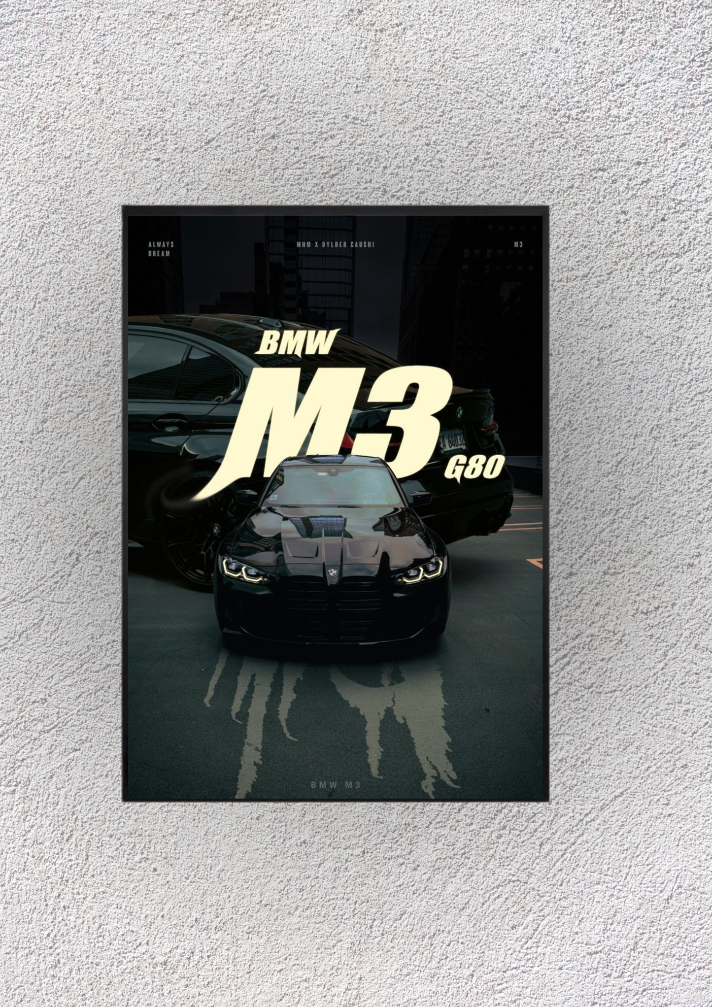 BMW M3 G80 Wall Vision - Magnora