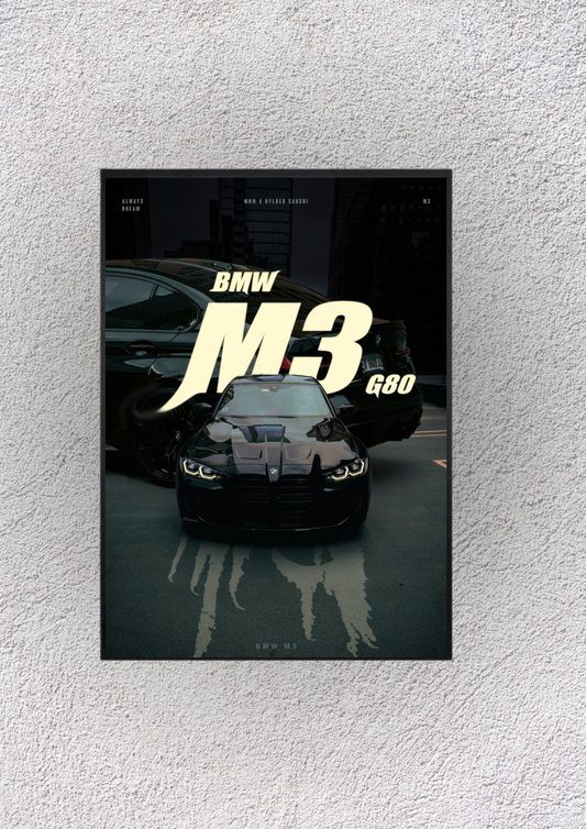 BMW M3 G80 Wall Vision - Magnora