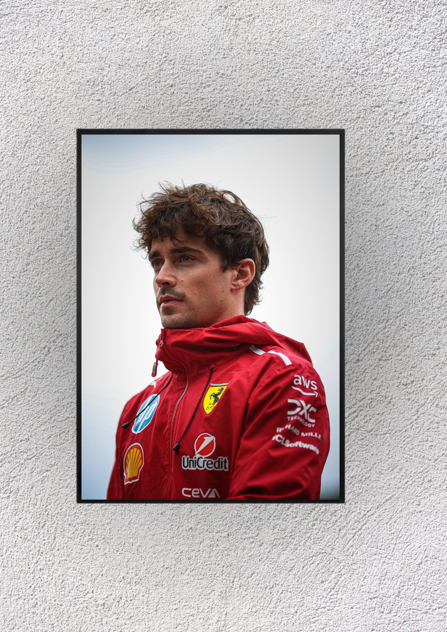 Charles leclerc Wall Vision - Magnora