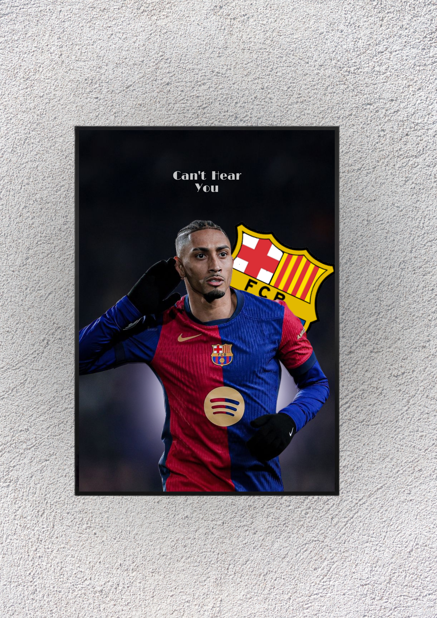 Raphinha Barcelonaa Wall Vision - Magnora