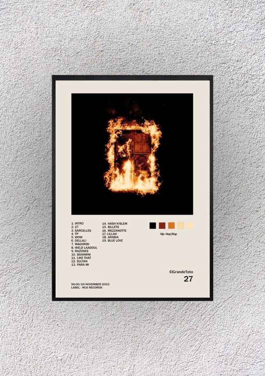 ElgrandeToto 27 Album Track List Wall Vision - Magnora