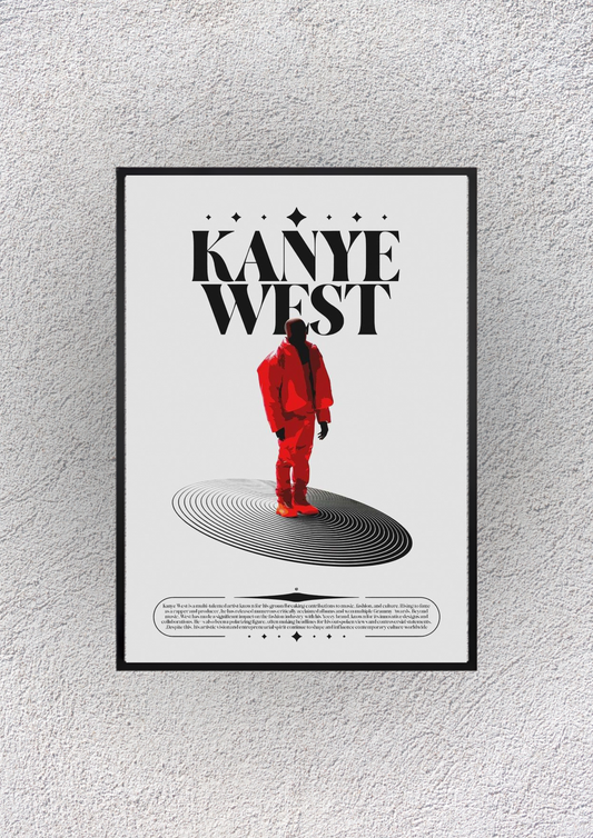 Kanye West Wall Vision - Magnora