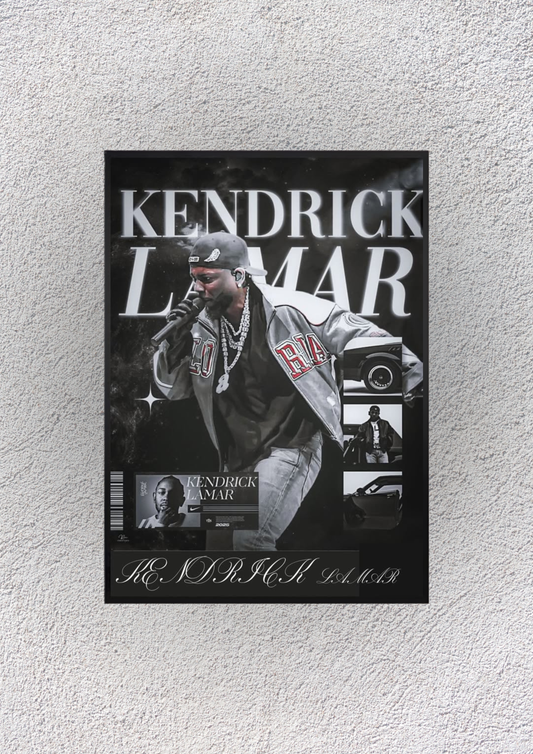 Kendrick Lamar Wall Vision - Magnora