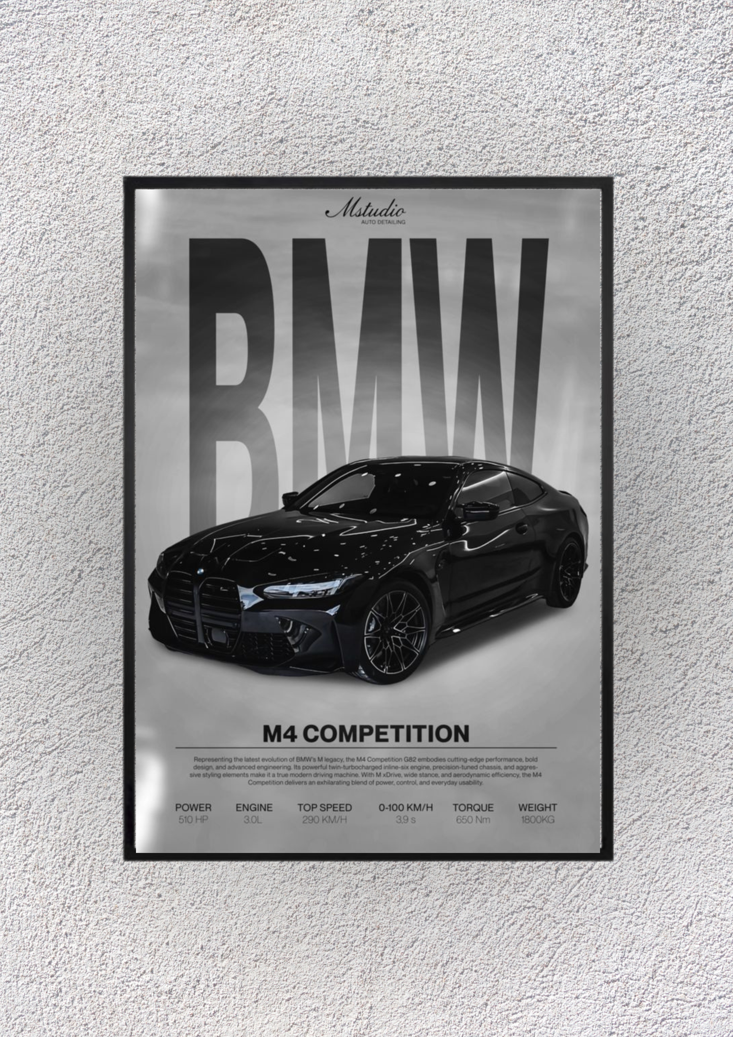 BMW M4 Competition Wall Vision