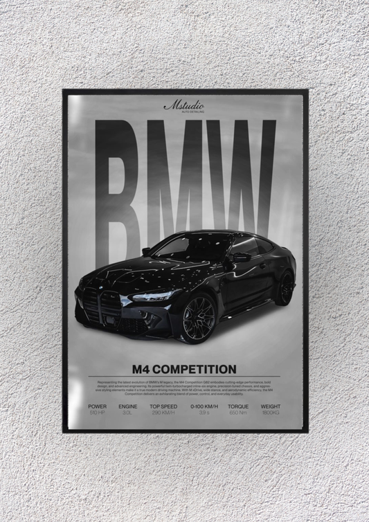 BMW M4 Competition Wall Vision