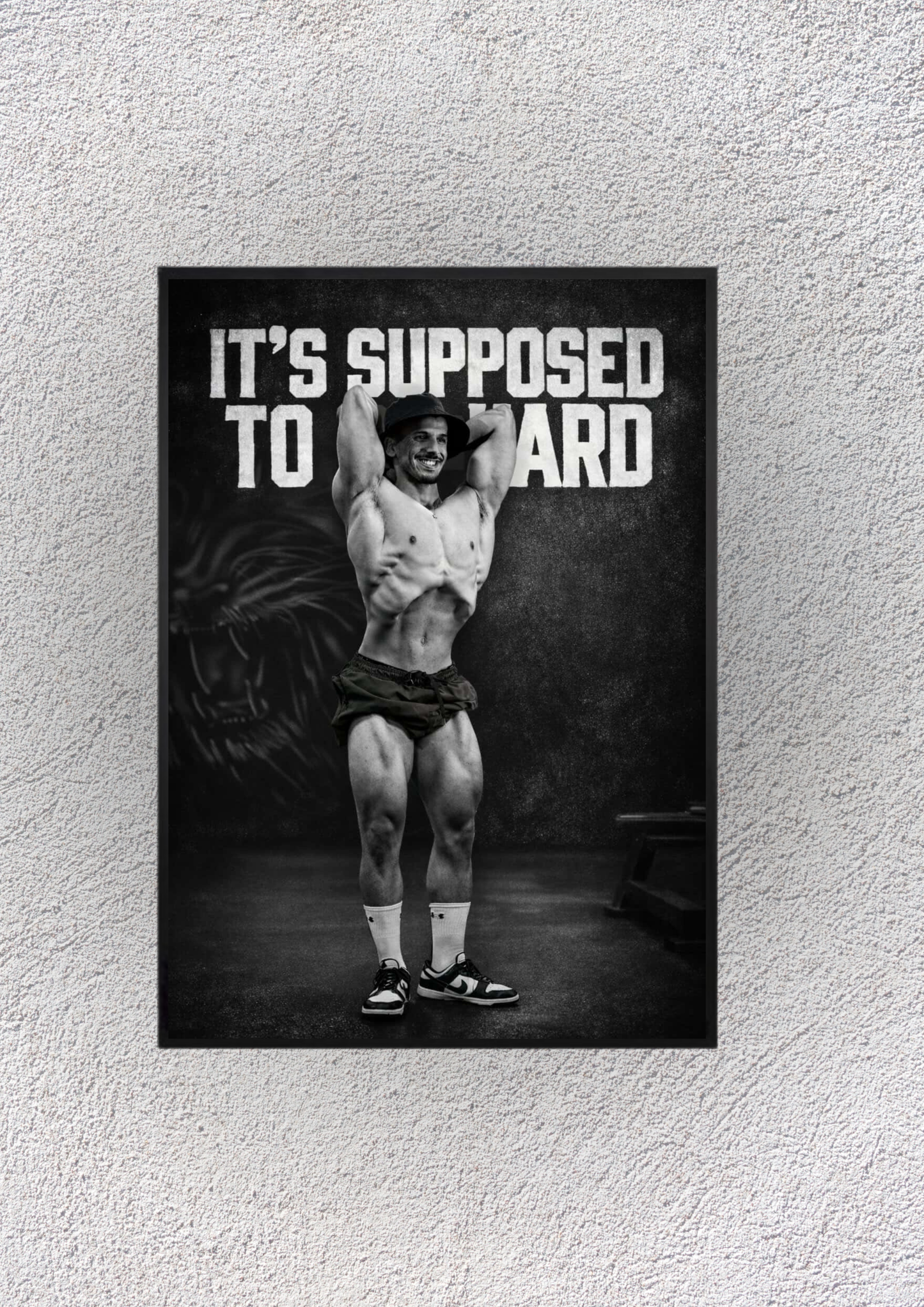 Mehdi "It's Supposed To Be Hard" Wall Vision - Magnora