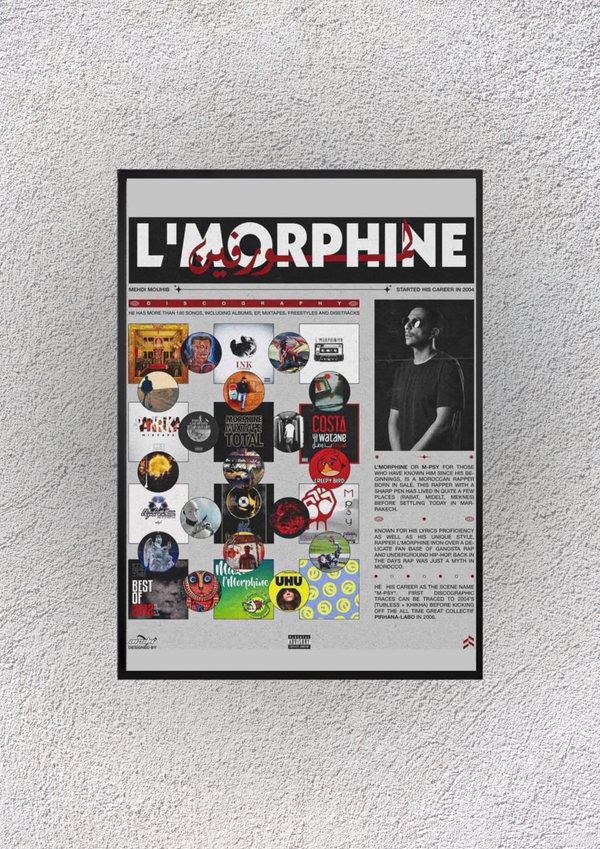 L'Morphine Projects List Wall Vision - Magnora