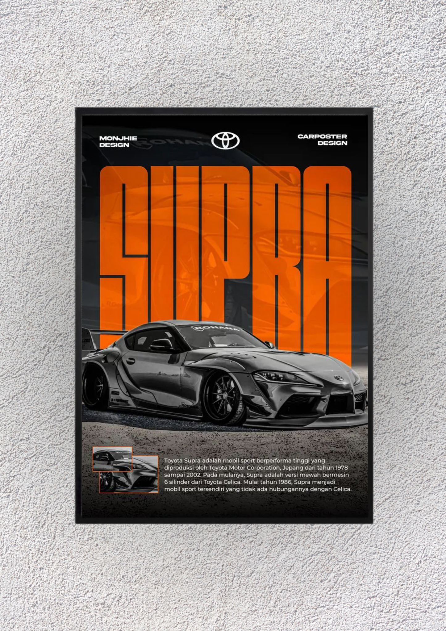 Toyota Supra Wall Vision - Magnora