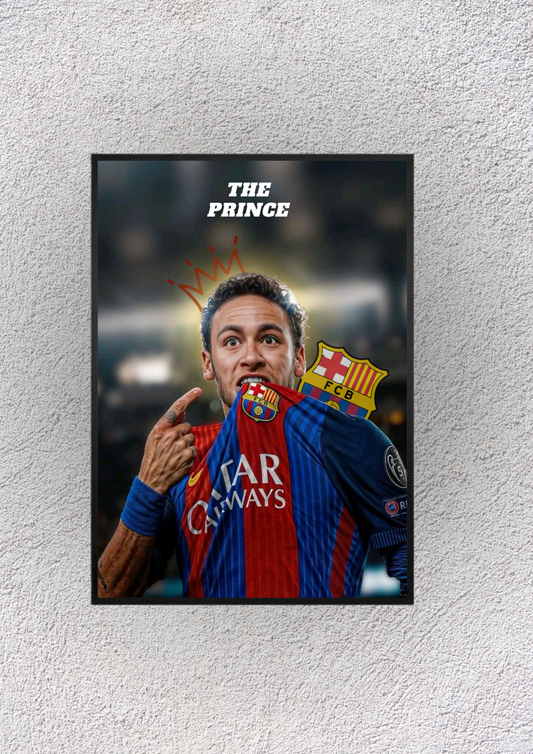 Neymar Jr The prince Wall Vision - Magnora